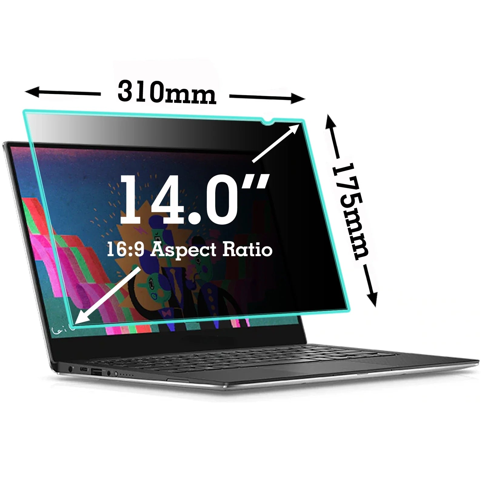14 inch Laptop Privacy Screen Protector